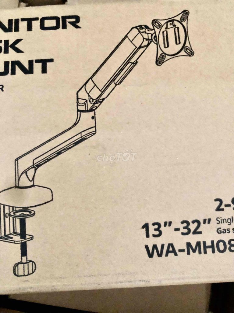 Giá đỡ màn hình Warrior WA-MH0801 Đen. Mua bán Phụ kiện (Màn hình, Chuột...) tại Huyện Thường Tín Hà Nội được đăng bởi MÁY TÍNH GIÁ RẺ   hình 1