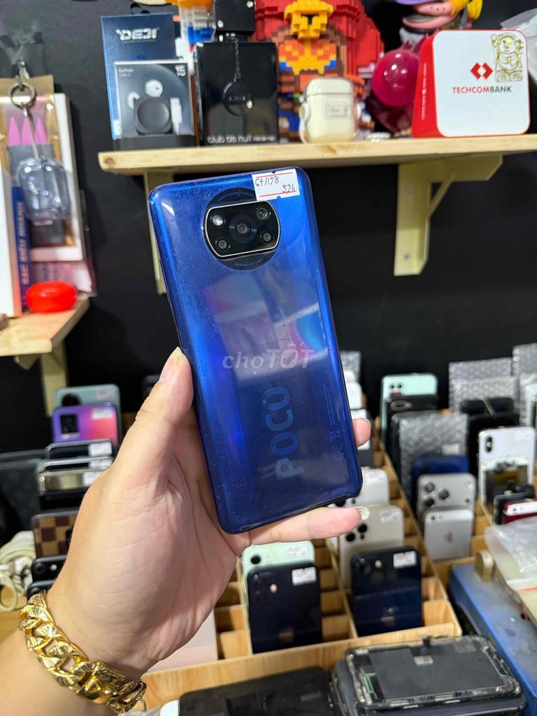 POCO X3 NFC 128GB Xanh. Mua bán Điện thoại tại Quận Bình Thạnh Tp Hồ Chí Minh được đăng bởi SyTuan hình 1