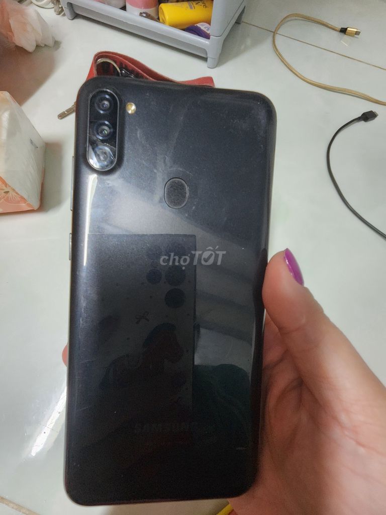 Samsung A11 32GB Đen. Mua bán Điện thoại tại Quận 7 Tp Hồ Chí Minh được đăng bởi Linh linh hình 1