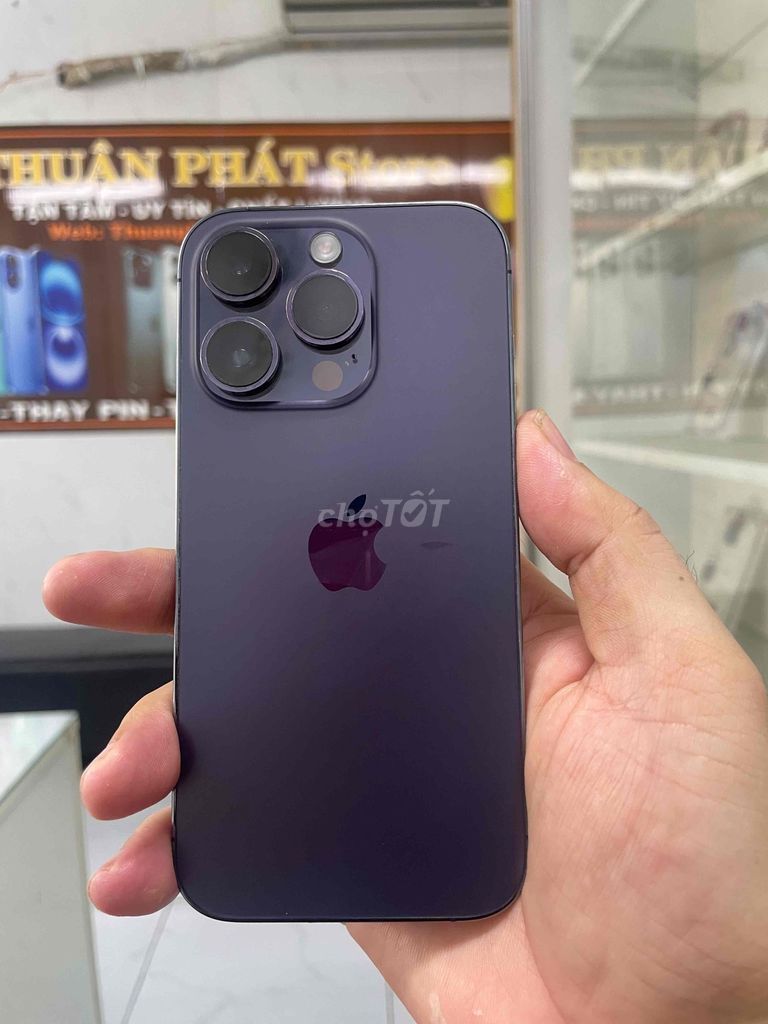 iPhone 14 Pro 128GB Tím 98.5% ll/a. Mua bán Điện thoại tại Quận Bình Tân Tp Hồ Chí Minh được đăng bởi Thuận Phát Store hình 1
