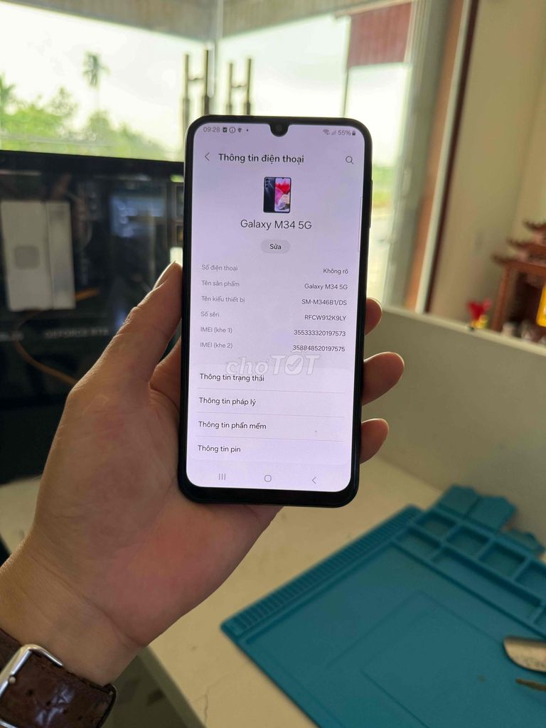 Samsung Galaxy M34 5G 8GB/128GB. Mua bán Điện thoại tại Huyện Thuỷ Nguyên Hải Phòng được đăng bởi Hùng Nguyễn THP store hình 1