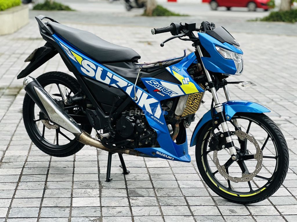 Suzuki Satria 150 Fi XANH 2023 Nhập Thái Bao Thợ. Mua bán Xe máy tại Quận Bắc Từ Liêm Hà Nội được đăng bởi TUẤN MINH hình 5