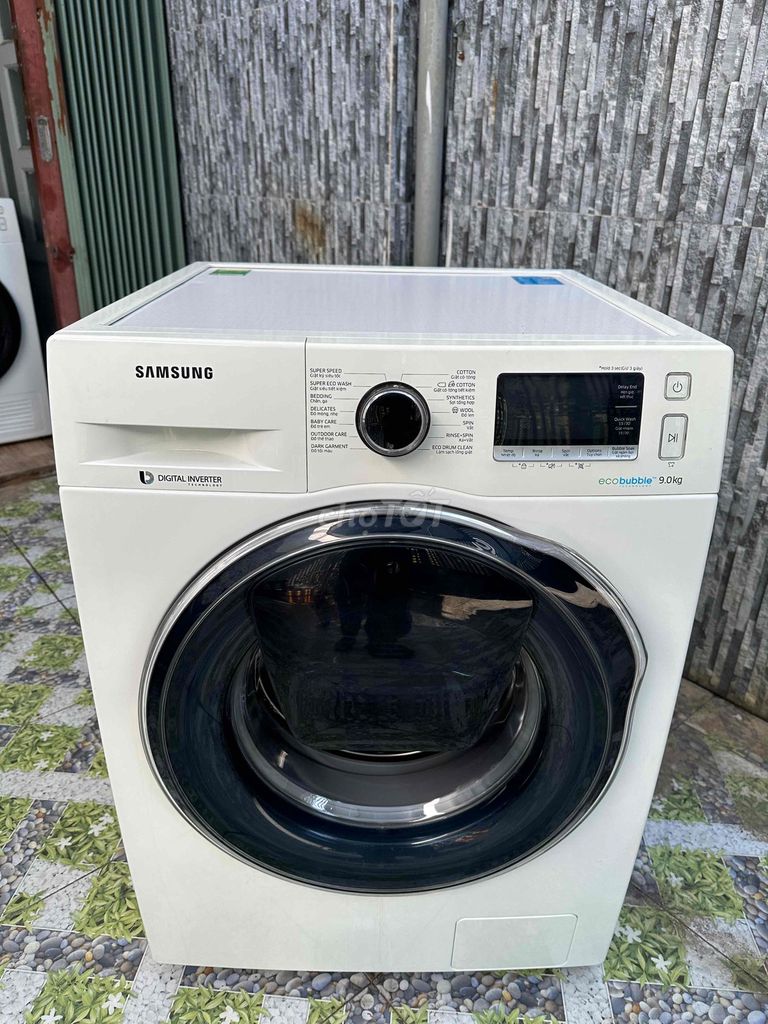 Máy giặt Samsung Inverter 9.0kg cửa trước Trắng. Mua bán Máy giặt tại Quận Tân Phú Tp Hồ Chí Minh được đăng bởi ĐIỆN LẠNH MINH KHÔI hình 1