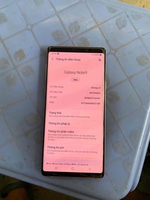 Bán Samsung Note 9 màu hồng đẹp ken. Mua bán Điện thoại tại Quận Bình Tân Tp Hồ Chí Minh được đăng bởi lê quốc chương