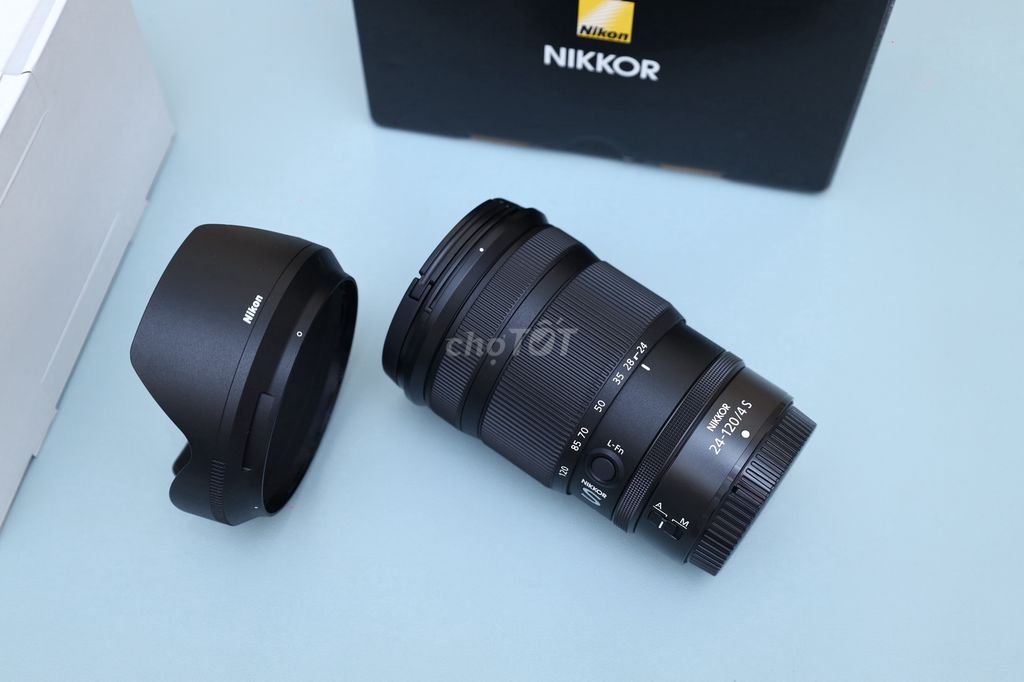 Ống kính Nikon NIKKOR Z 24-120mm f/4 S Đen Như mới. Mua bán Máy ảnh, Máy quay tại Thành phố Thủ Đức Tp Hồ Chí Minh được đăng bởi Minh Phi Store hình 1