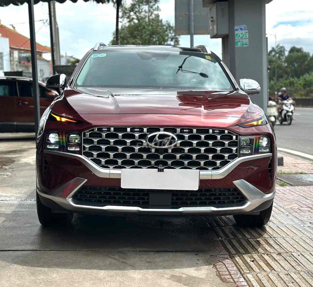 Hyundai Santafe Dầu cao cấp 2024 Đỏ 26.000km
