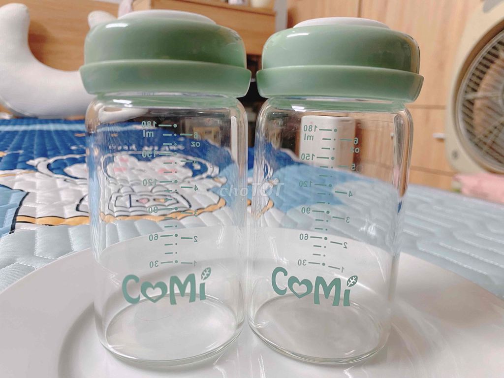 Bình trữ sữa CoMi thủy tinh Mới. Mua bán Mẹ và bé tại Quận Đống Đa Hà Nội được đăng bởi Huong Thu hình 1