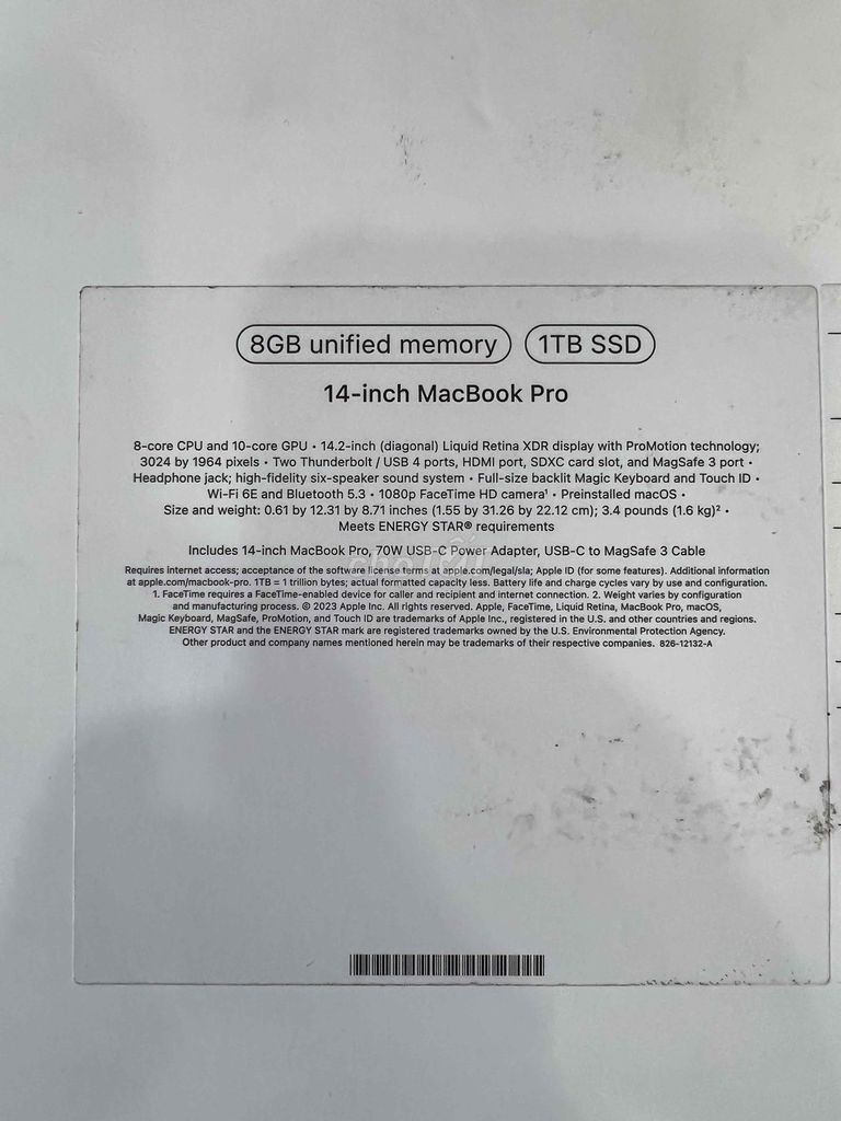 Macbook Pro 14 inch 2023 chip M3 đời mới nhất