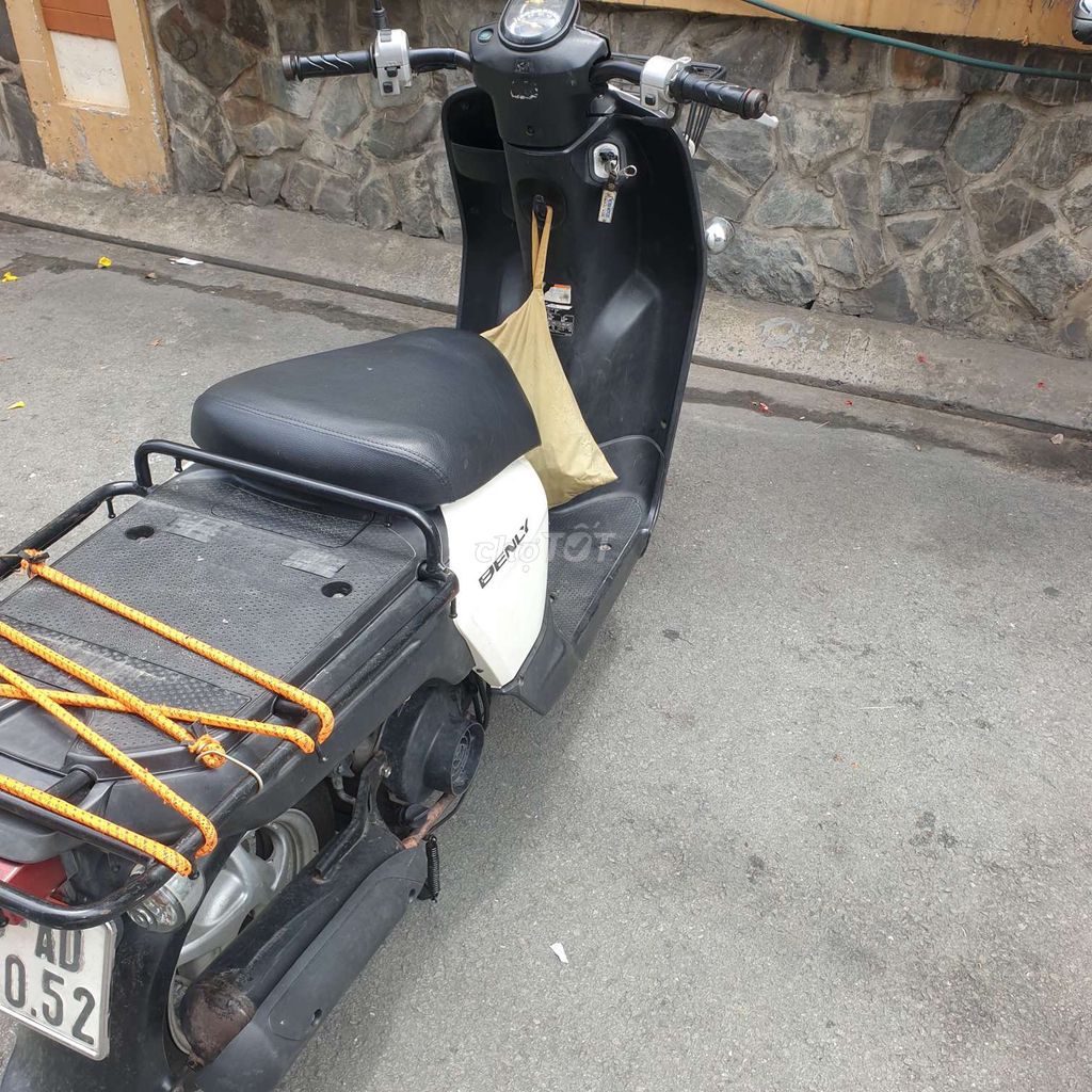 Honda Benly 50cc Trắng,Phun xăng Fi nội địa Nhật