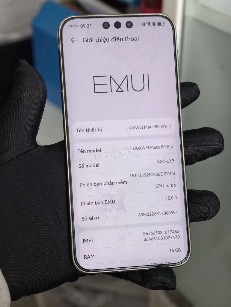 Huawei Mate 80 Pro 512GB Vàng đồng. Mua bán Điện thoại tại Thành phố Đà Lạt Lâm Đồng được đăng bởi Lộc Lá Mô Bai hình 1