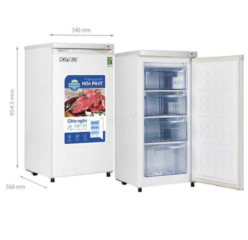 Tủ đông Hòa Phát 106L Trắng Đã sử dụng. Mua bán Tủ lạnh tại Quận 11 Tp Hồ Chí Minh được đăng bởi Kelly Đoàn hình 1
