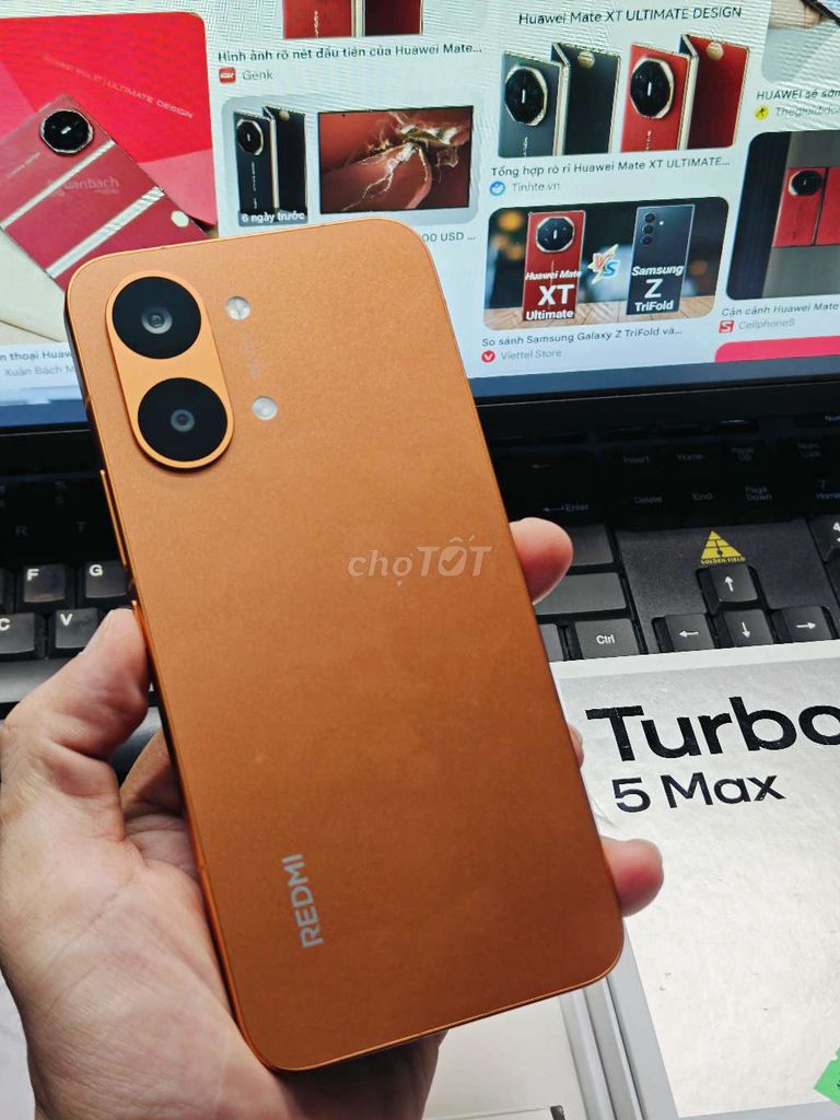 Redmi Turbo 5 Max 12GB/256GB Vàng đồng. Mua bán Điện thoại tại Quận Hà Đông Hà Nội được đăng bởi Tài hình 1