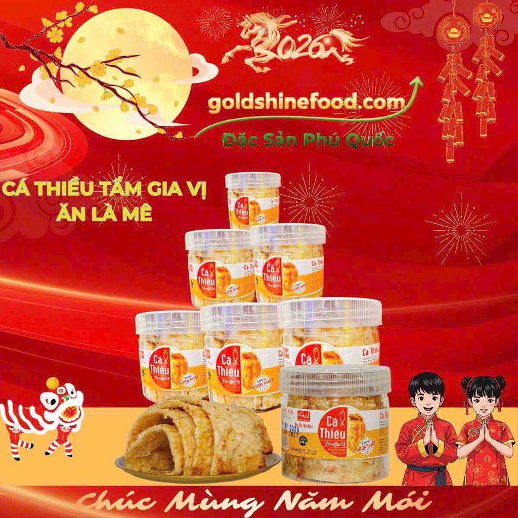 Cá thiều tẩm gia vị Goldshinefood. Mua bán Đồ ăn, thực phẩm và các loại khác tại Thành phố Thủ Dầu Một Bình Dương được đăng bởi Hằng Ny hình 1