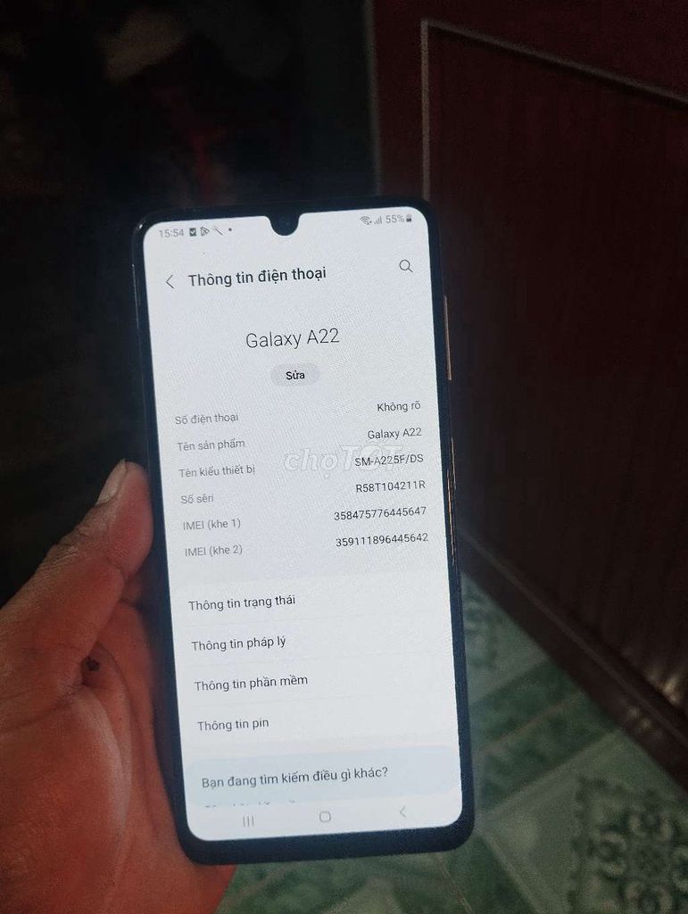 Samsung Galaxy A22 128GB Trắng. Mua bán Điện thoại tại Huyện Vụ Bản Nam Định được đăng bởi việc làm phổ thông việc làm không bằng cấp hình 1