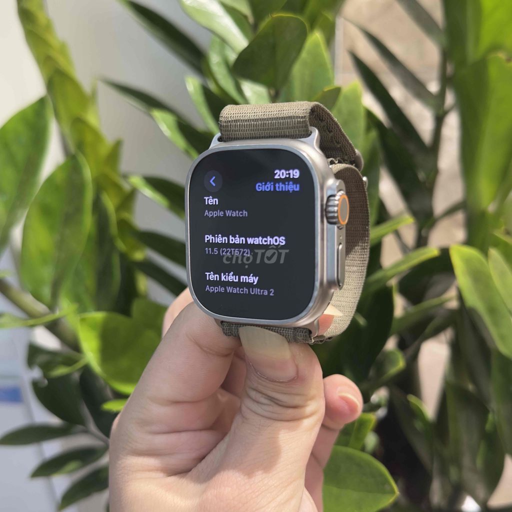 Apple Watch Ultra 2 Tự nhiên. Mua bán Thiết bị đeo thông minh tại Quận Hoàng Mai Hà Nội được đăng bởi Nguyễn Lương Quyết hình 1