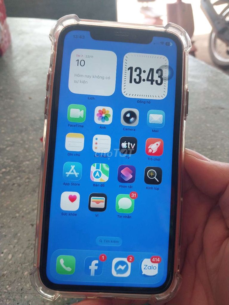 Apple iPhone 11 64GB độ vỏ 17 pro Vàng hồng. Mua bán Điện thoại tại Huyện Hớn Quản Bình Phước được đăng bởi Quy hình 1