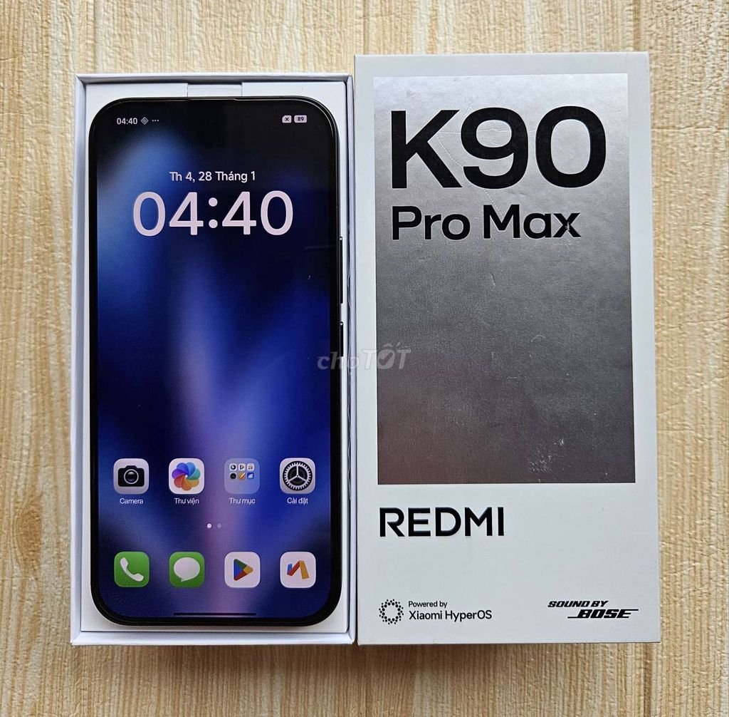 Xiaomi K90 Pro Max 256GB Đen. Mua bán Điện thoại tại Thành phố Long Xuyên An Giang được đăng bởi Minh Kiệt SmartPhone hình 1