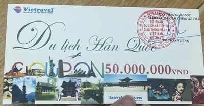 Voucher Vietravel cần bán rẻ. Du lịch tại Quận Tân Phú Tp Hồ Chí Minh được đăng bởi Văn Minh