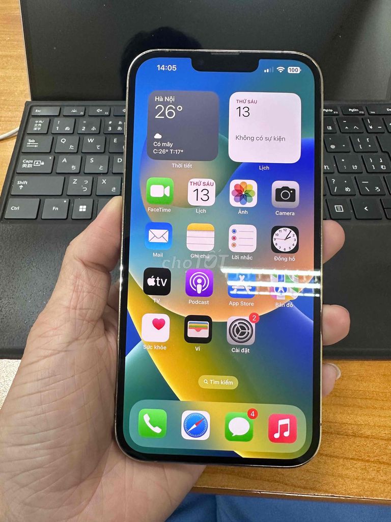 Apple iPhone 13 Pro Max 128GB Vàng. Mua bán Điện thoại tại Thị xã Phú Mỹ Bà Rịa - Vũng Tàu được đăng bởi Kiệt hình 1