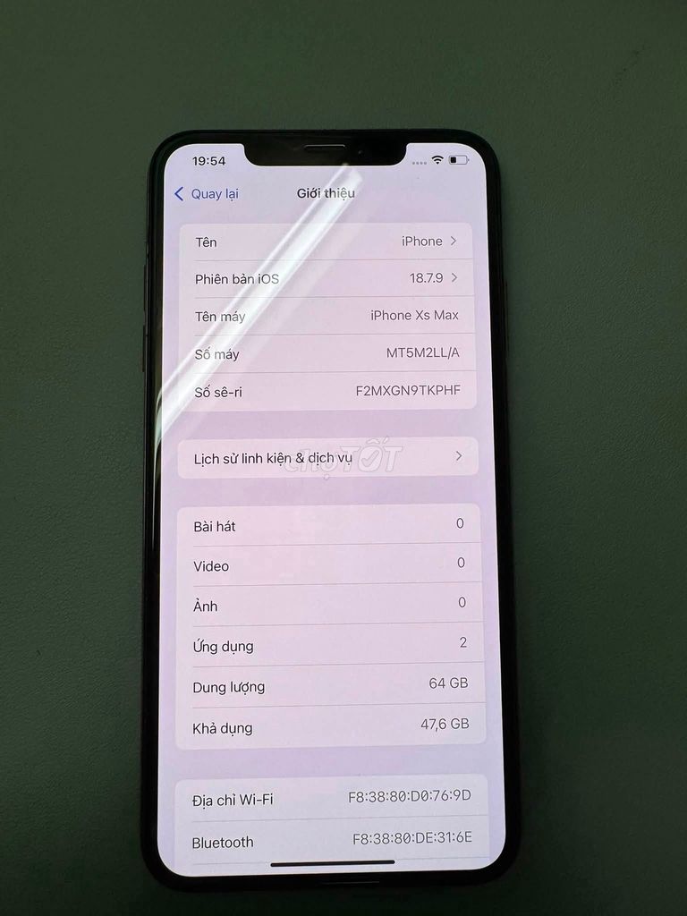 Apple iPhone Xs Max 64GB Vàng đồng Đã sử dụng. Mua bán Điện thoại tại Quận 10 Tp Hồ Chí Minh được đăng bởi Hội Đồ Điện Tử hình 1