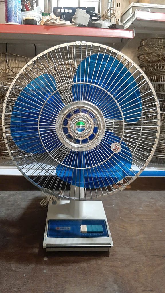 Quạt nhật xưa National cánh 40. Mua bán Quạt tại Quận 6 Tp Hồ Chí Minh được đăng bởi Điện máy Nhật VIP AN KHÁNH hình 1