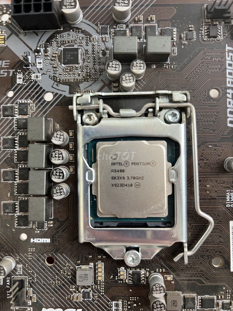 CPU Intel G5400 (lắp main H310....). Mua bán Linh kiện (RAM, Card...) tại Quận Tây Hồ Hà Nội được đăng bởi MayTinhGiaReHaNoi hình 1