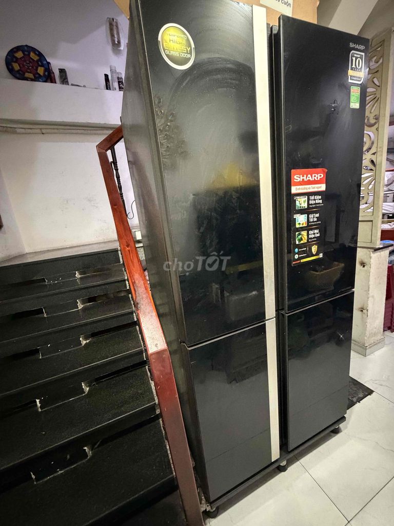 Tủ lạnh Sharp SJ-FX688VG-BK Inverter 678L 4 cánh. Mua bán Tủ lạnh tại Quận 8 Tp Hồ Chí Minh được đăng bởi nguyễn tấn được hình 1