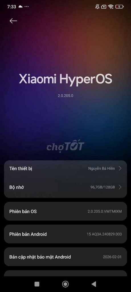 Xiaomi Note 12 8GB/128GB. Mua bán Điện thoại tại Huyện Tiên Du Bắc Ninh được đăng bởi Ba Hiennguyen hình 1