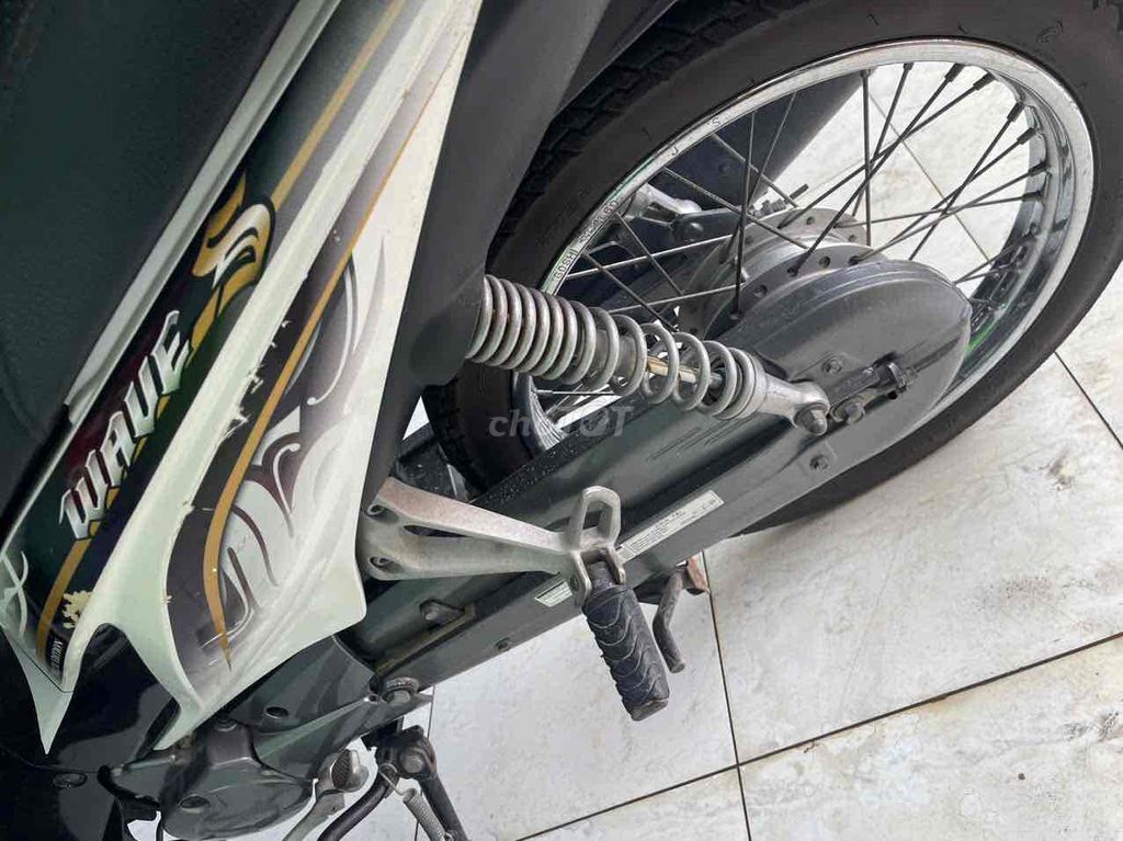 Honda Wave S 2014 Trắng đen. Mua bán Xe máy tại Huyện Củ Chi Tp Hồ Chí Minh được đăng bởi Vuvan kha hình 6
