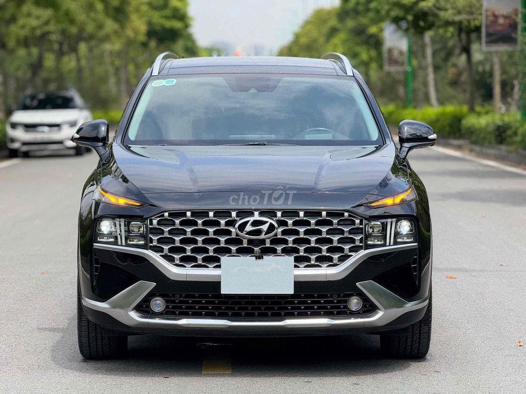 Hyundai Santafe 2022 черный дизель SUV