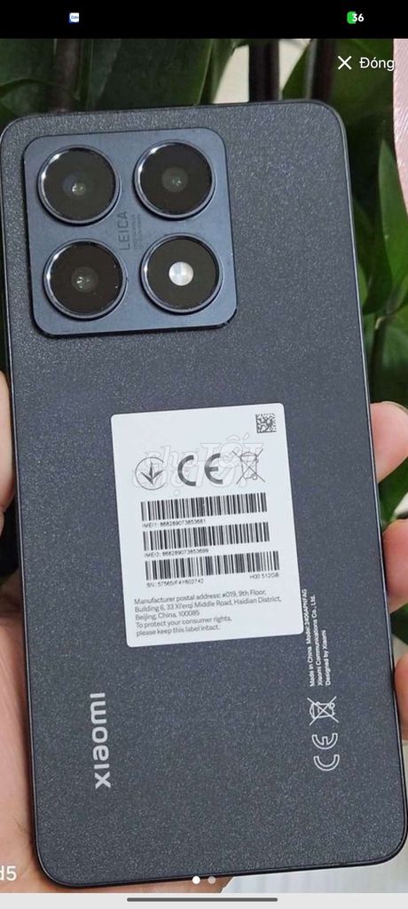 Xiaomi 14T Titan 12/512GB Đen. Mua bán Điện thoại tại Thị xã Từ Sơn Bắc Ninh được đăng bởi Huy Thư hình 1