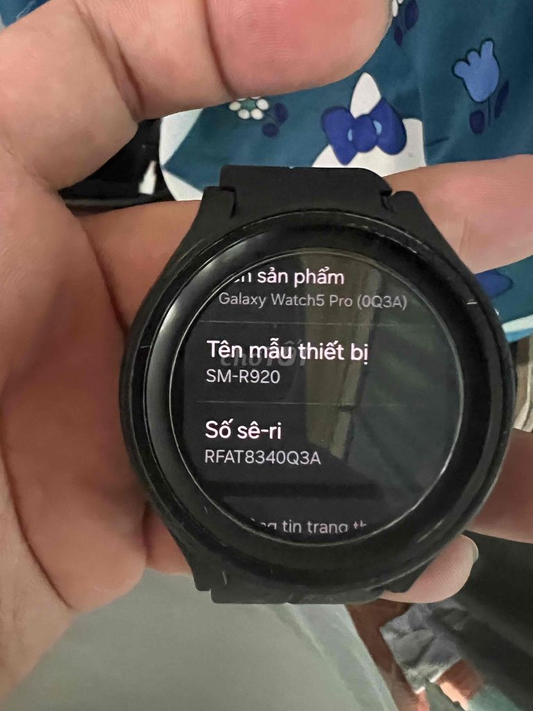 Bán ss watch 5 pro