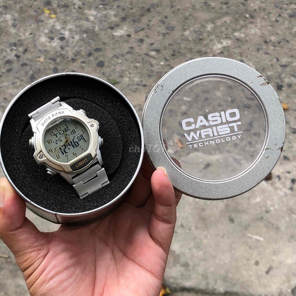 đồng hồ casio databank hiếm có đẹp mới