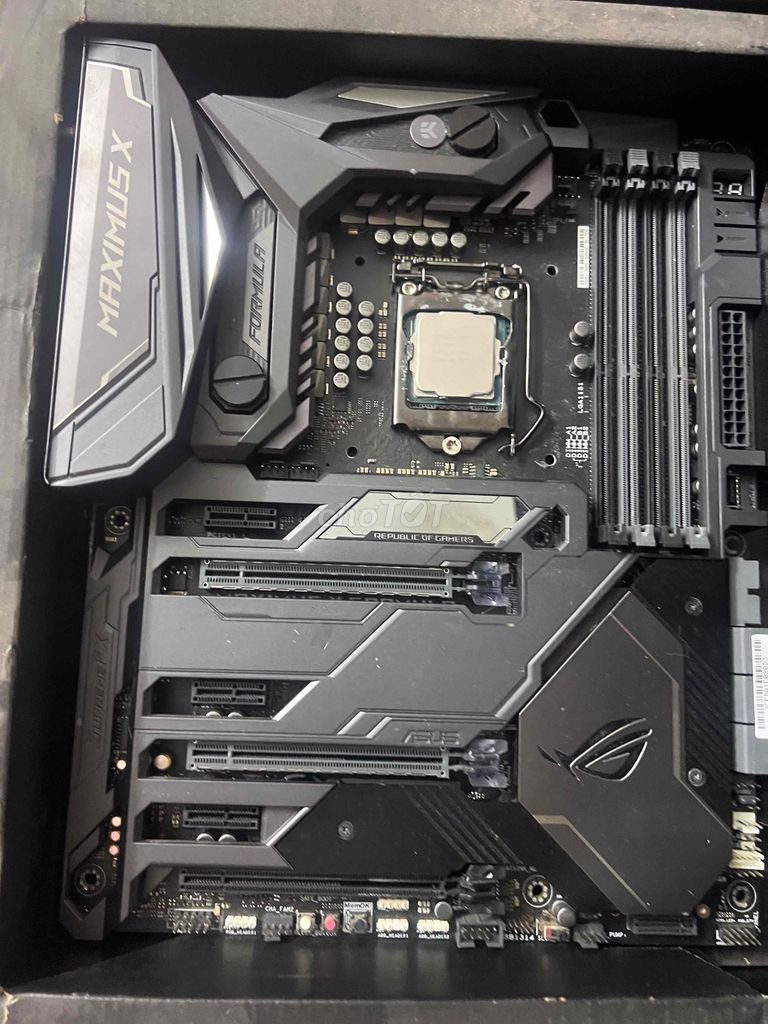Bo mạch chủ ROG Maximus X Poseidon và i7 8700k. Mua bán Linh kiện (RAM, Card...) tại Quận 8 Tp Hồ Chí Minh được đăng bởi Thiện Hồ hình 1
