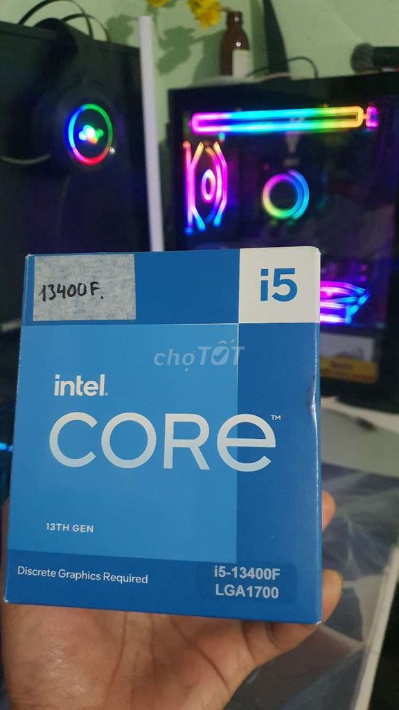 CPU Intel Core i5-13400F LGA1700 13th Gen. Mua bán Linh kiện (RAM, Card...) tại Huyện Đông Giang Quảng Nam được đăng bởi HOÀNG MINH hình 1