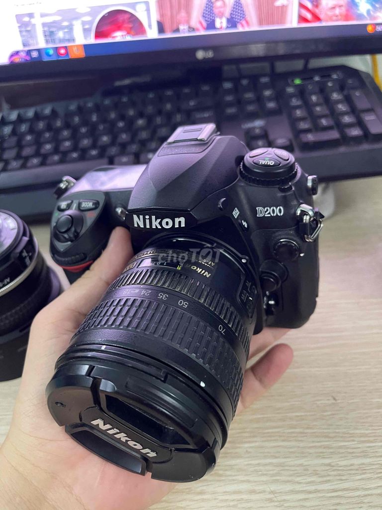 Máy ảnh Nikon D200 Đen. Mua bán Máy ảnh, Máy quay tại Quận Nam Từ Liêm Hà Nội được đăng bởi Nghia Nguyen hình 1