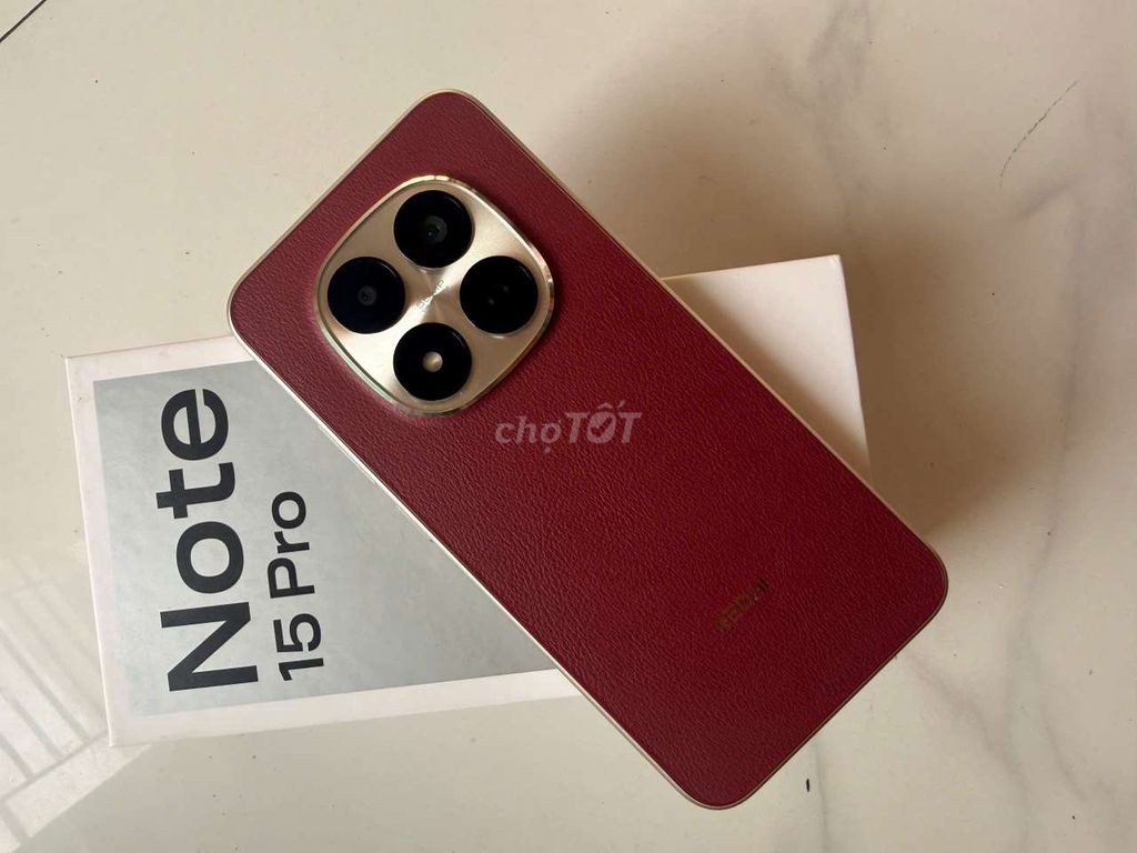 Xiaomi Redmi Note 15 Pro 256GB Đỏ. Mua bán Điện thoại tại Quận Bình Tân Tp Hồ Chí Minh được đăng bởi truonggiadach hình 1