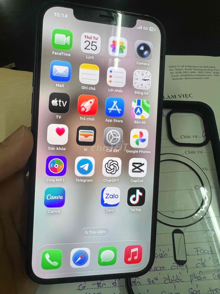 ip 12 Lock, sim ghép full 5G, full zin, pin 88. Mua bán Điện thoại tại Quận 7 Tp Hồ Chí Minh được đăng bởi H Duc hình 1