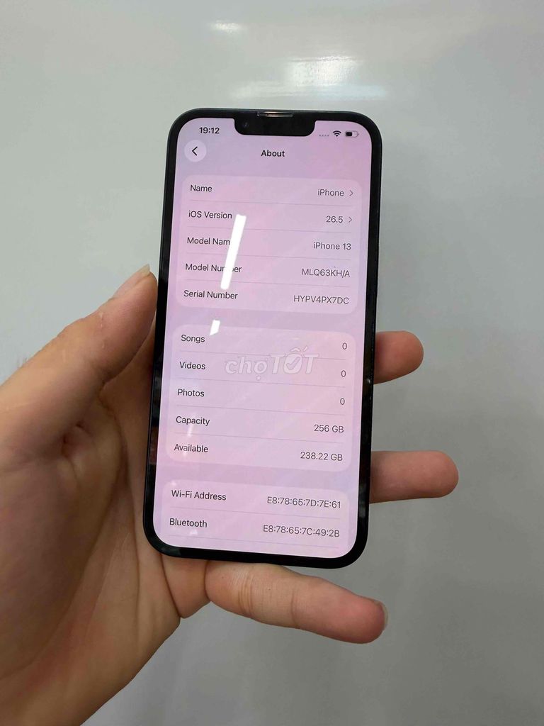 13 256gb quốc tế zin all đẹp 98 vỏ bay chút sơn. Mua bán Điện thoại tại Huyện Việt Yên Bắc Giang được đăng bởi Nguyễn Văn Đạt hình 1