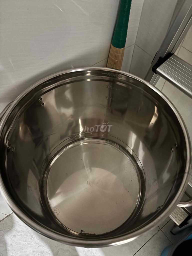 Nồi Inox 50L Mới. Mua bán Dụng cụ nhà bếp tại Quận 8 Tp Hồ Chí Minh được đăng bởi Le Van Minh hình 1