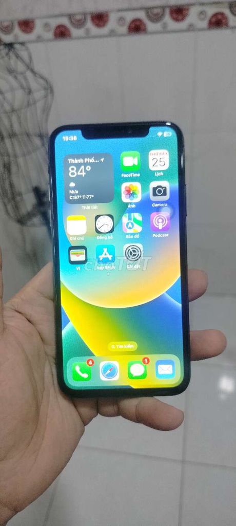 Apple iPhone X 64GB Đen 90% pin. Mua bán Điện thoại tại Quận Ninh Kiều Cần Thơ được đăng bởi Ak The hình 1