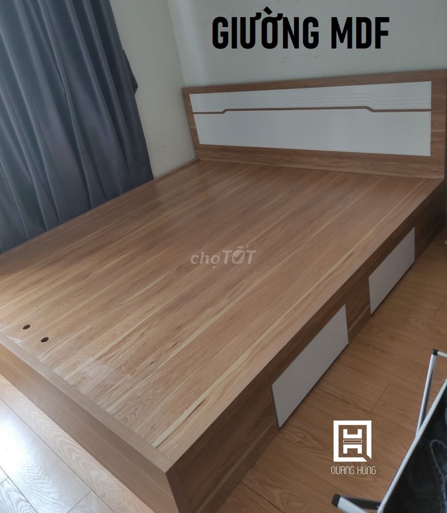GIƯỜNG MDF-GIƯỜNG MDF=GIƯỜNG MDF=GIƯỜNG MDF$GIƯỜNG. Mua bán Giường, chăn ga gối nệm tại Huyện Nhà Bè Tp Hồ Chí Minh được đăng bởi NỘI THẤT NHÀ XINH hình 1