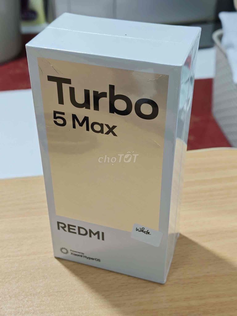 Xiaomi Redmi Turbo 5 Max 256GB Trắng Mới. Mua bán Điện thoại tại Thành phố Dĩ An Bình Dương được đăng bởi Nguyễn Hải Đăng hình 1