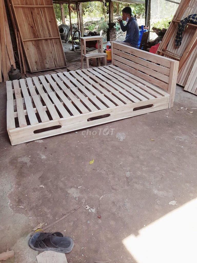 giường hộp , giường pallet