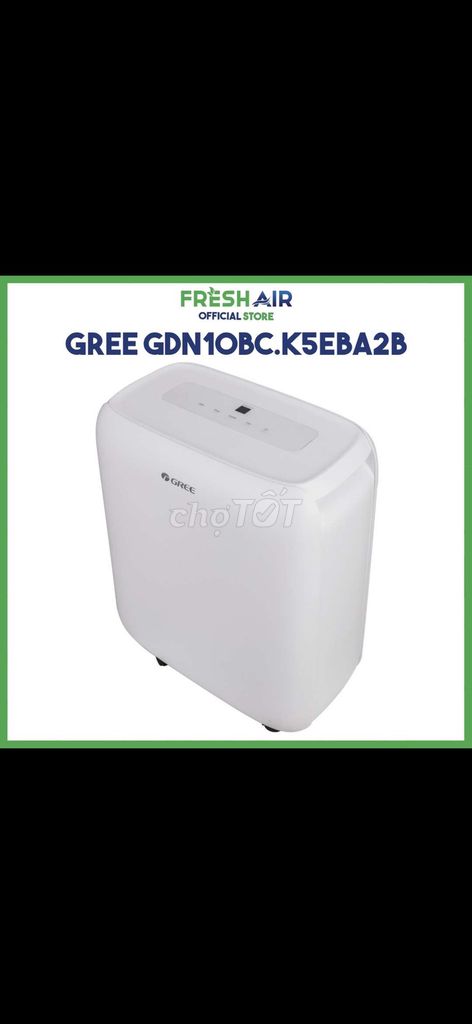 Máy hút ẩm Gree GDN10BC.K5EBA2B. Mua bán Máy lạnh, điều hoà tại Thành phố Huế Thừa Thiên Huế được đăng bởi kadon hình 1