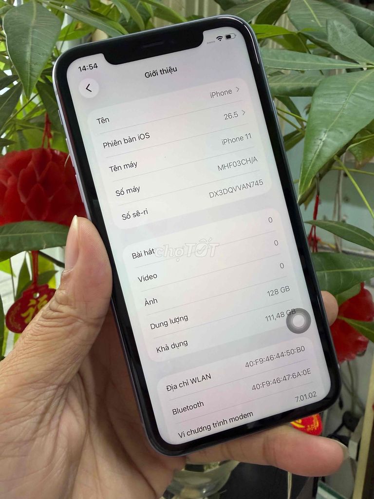 Apple iPhone 11 128GB Tím. Mua bán Điện thoại tại Thành phố Biên Hòa Đồng Nai được đăng bởi nguyễn út apple hình 1