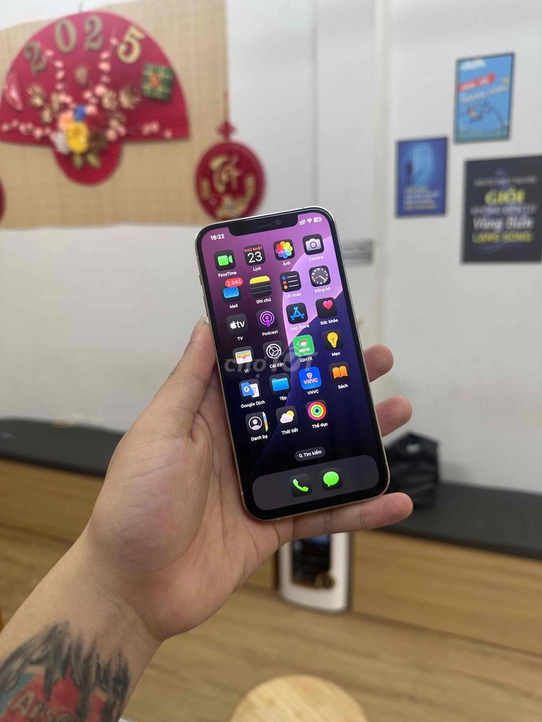 Hàng Chất IPhone 12 Pro QTE 128G Pin 90% Zin All