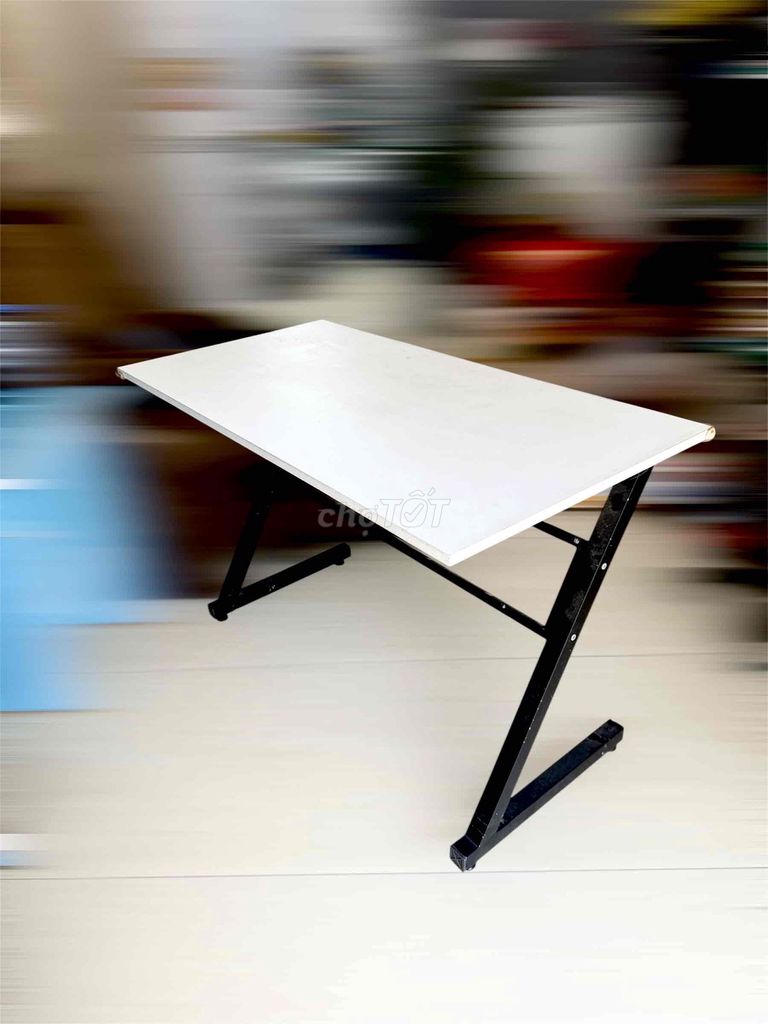 Bàn chữ Z chân sắt 120x60x75 cm. Mua bán Bàn ghế tại Quận 12 Tp Hồ Chí Minh được đăng bởi Hoàng Bách hình 1