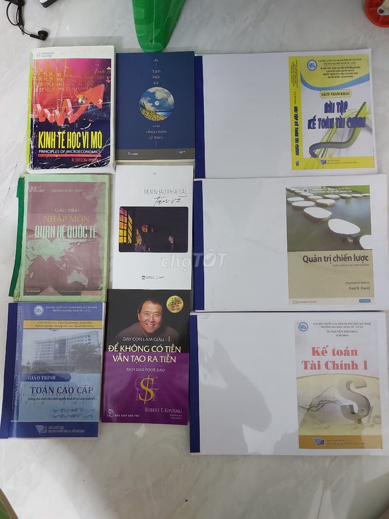 PASS SÁCH KẾ TOÁN KINH TẾ, TOEIC