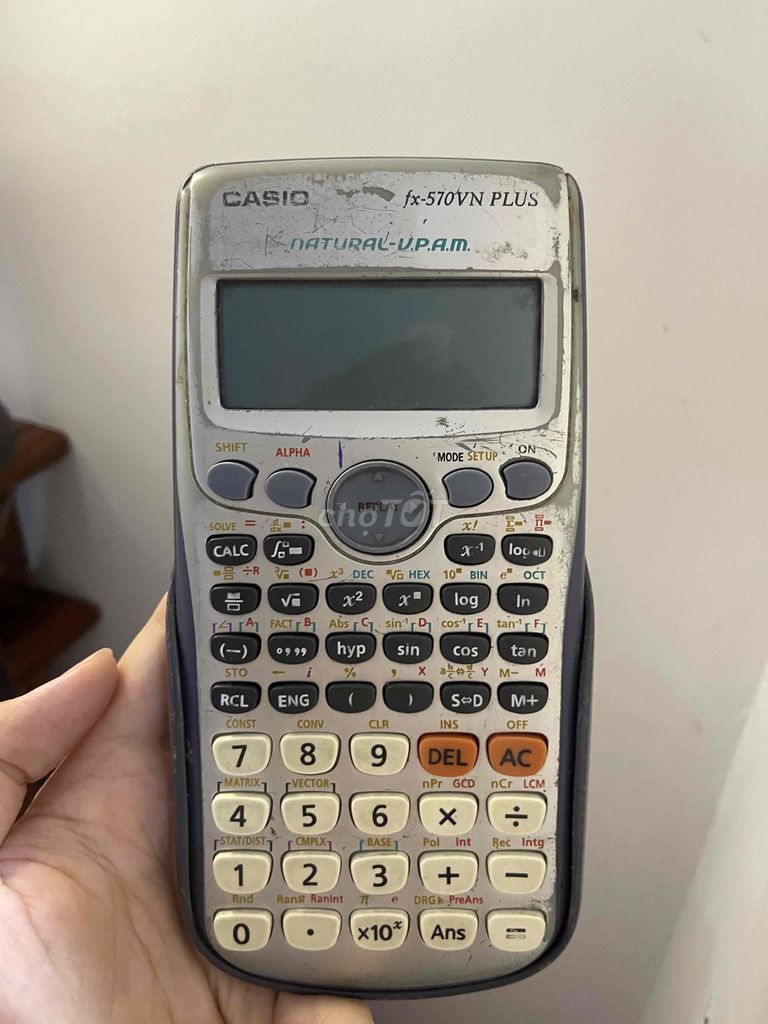 Máy tính Casio fx-570VN PLUS Xám. Mua bán Đồ dùng văn phòng tại Quận 12 Tp Hồ Chí Minh được đăng bởi Gia Hân hình 1
